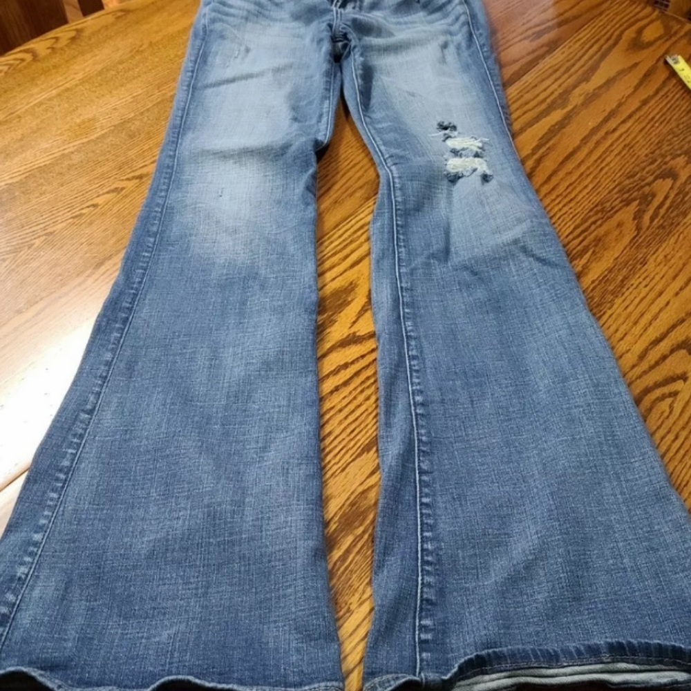 Abercrombie and Fitch skinny flare leg jeans 6R